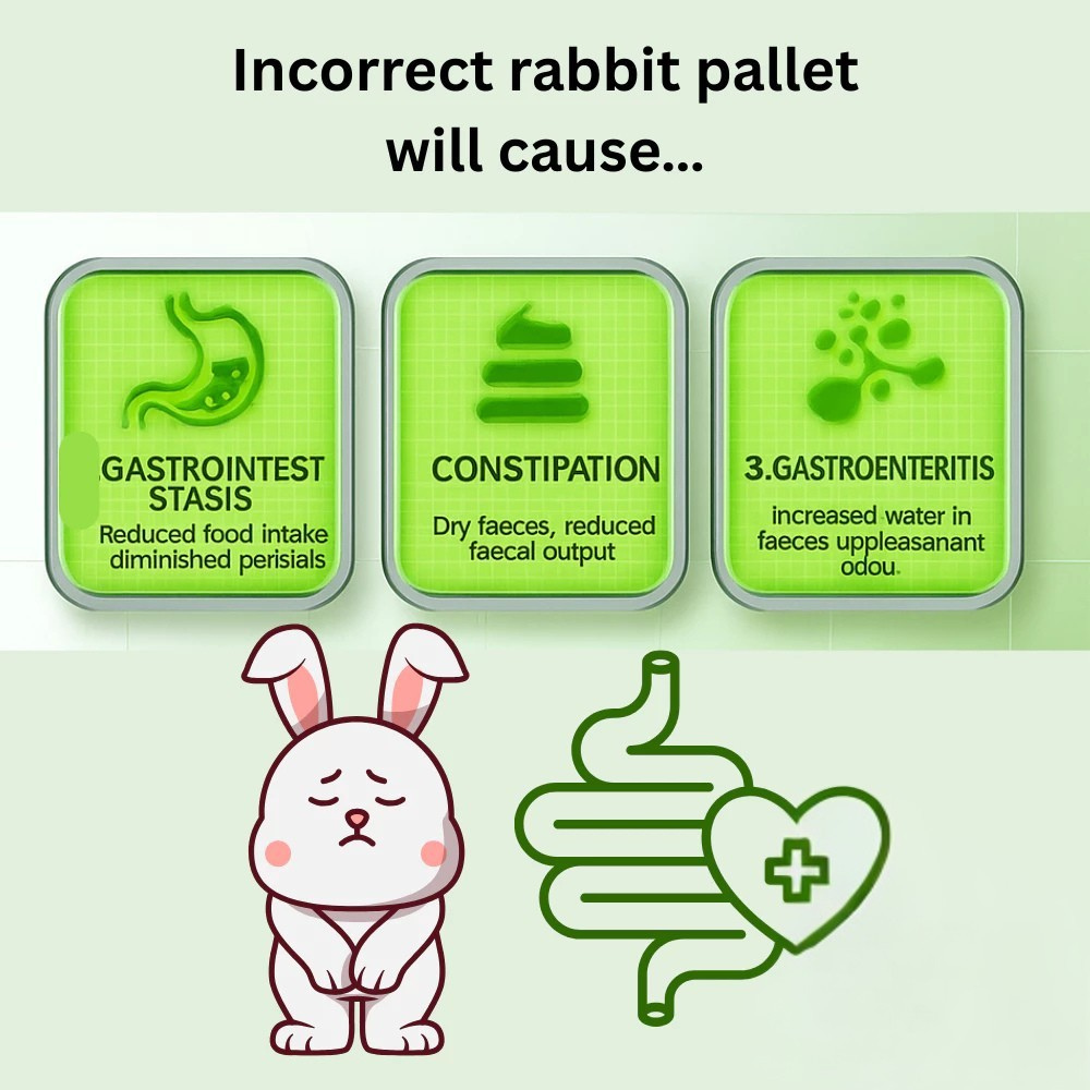 Jonsanty Grass Fiber Rabbit Pallet feed🐰natural high quality pallet food timothy alfalfa hay (2500g)