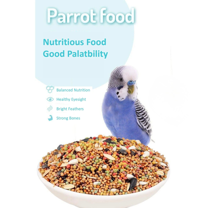 Jonsanty Gold Whole Grain Parrot Food - Love Birds, Cockatiels, Conures