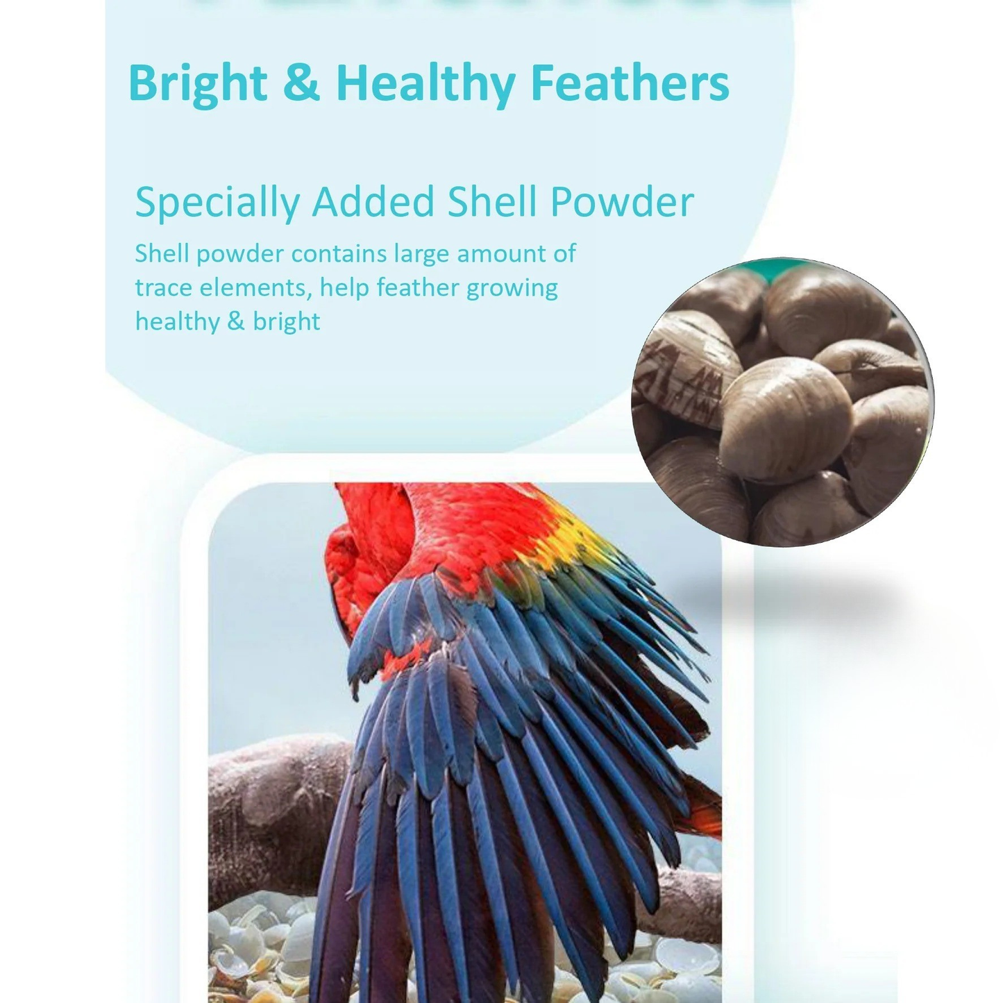 Jonsanty Gold Whole Grain Parrot Food - Love Birds, Cockatiels, Conures