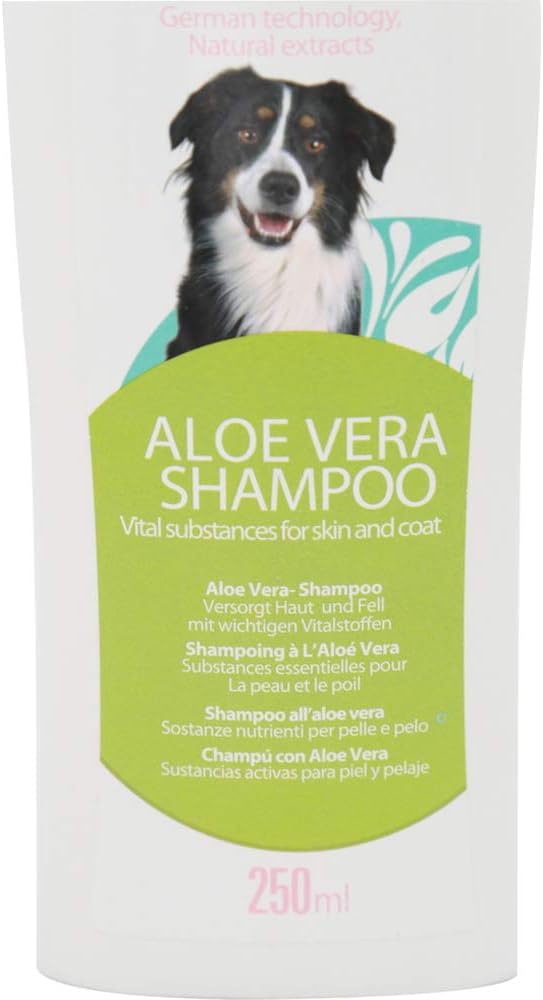 Bioline Aloe Vera Shampoo 250ml For Dogs, Whitegreen