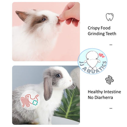 Jonsanty 2.5kg Premium Pasture Fiber Rabbit Food Contain Alfalfa Timothy Added Probiotics Anti Coccidiosis Element