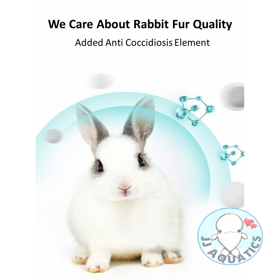Jonsanty 2.5kg Premium Pasture Fiber Rabbit Food Contain Alfalfa Timothy Added Probiotics Anti Coccidiosis Element