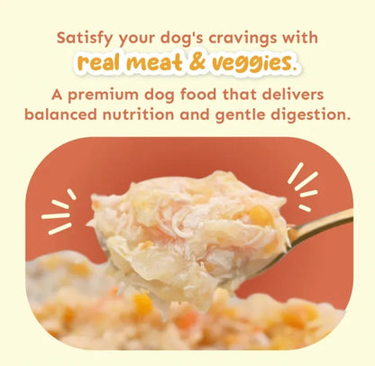 Meat Chunk Pet Snack Can 375g High Nutrition Pet Treat Nutritious Dog(chicken, beef)
