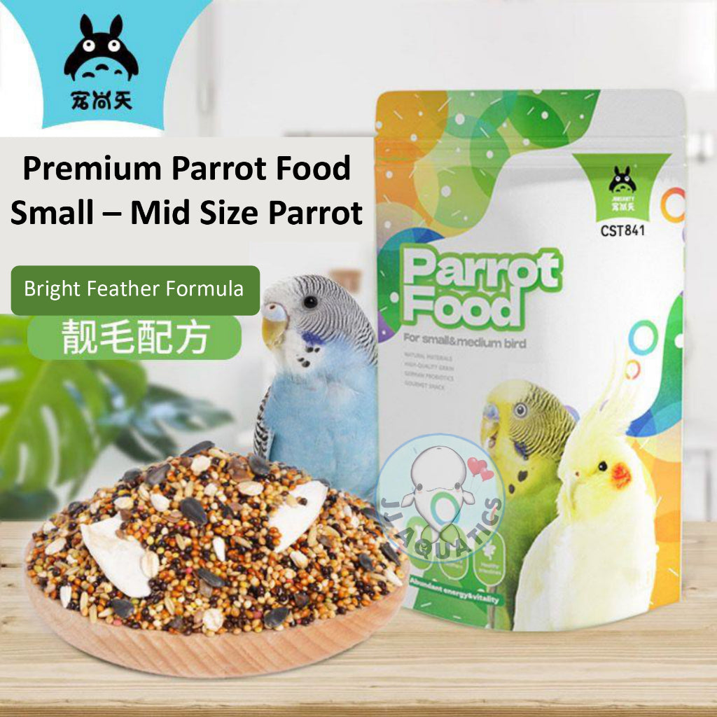 Jonsanty Premium Parrot Bird Food: Cockatiel, Conure, Love Birds, Budgerigar Mynah